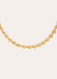 Collar Shells Acero Baño Oro