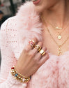 Pulsera Winter Bomb Acero Baño Oro