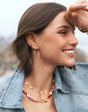 Ankara Heart XL Creolen, 18kt vergoldet