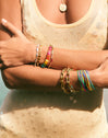 Shells Armband, Edelstahl vergoldet