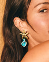 Ear Cuff Nina Einzelner Ohrring Silber, vergoldet 