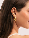 Pendientes Samba Acero Baño Oro