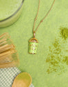 Charm Matcha Baño Oro