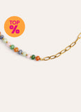 Colar Alpine Chic Stones Aço Banho de Ouro