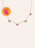 Colar Butterfly Banho de Ouro