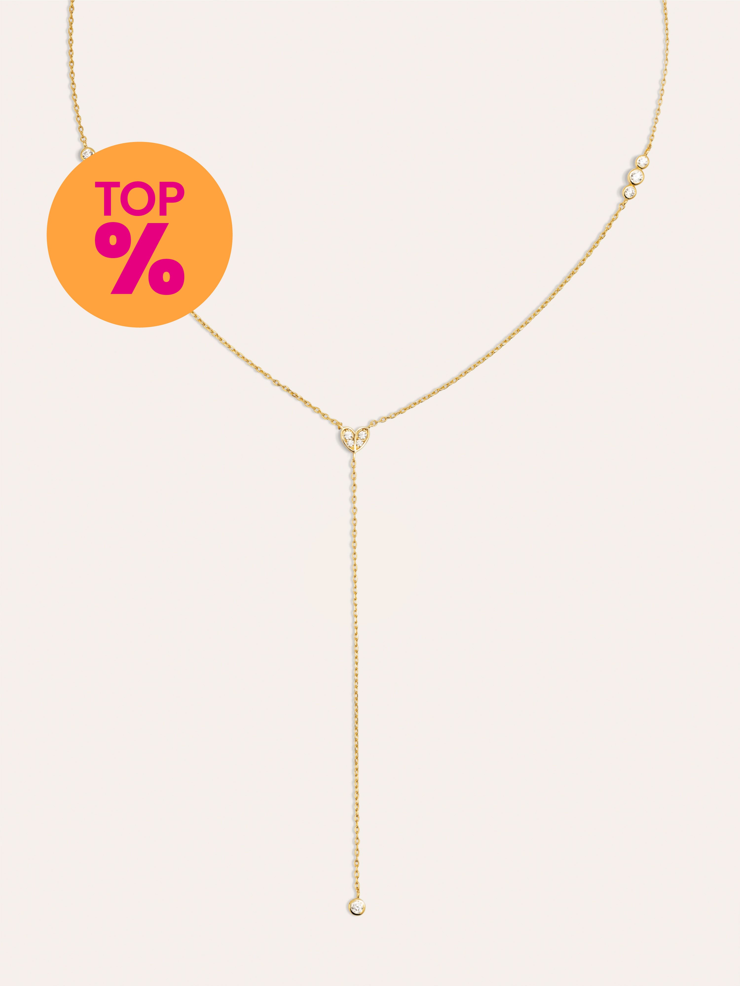 Colar In Love Banho de Ouro