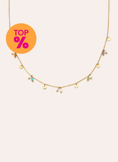 Collana Shamira Acciaio Placcato Oro