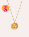 Colar Solstice Sun Banho de Ouro