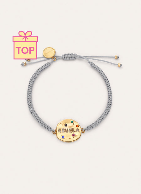 Pulsera Abuela Colors Baño Oro