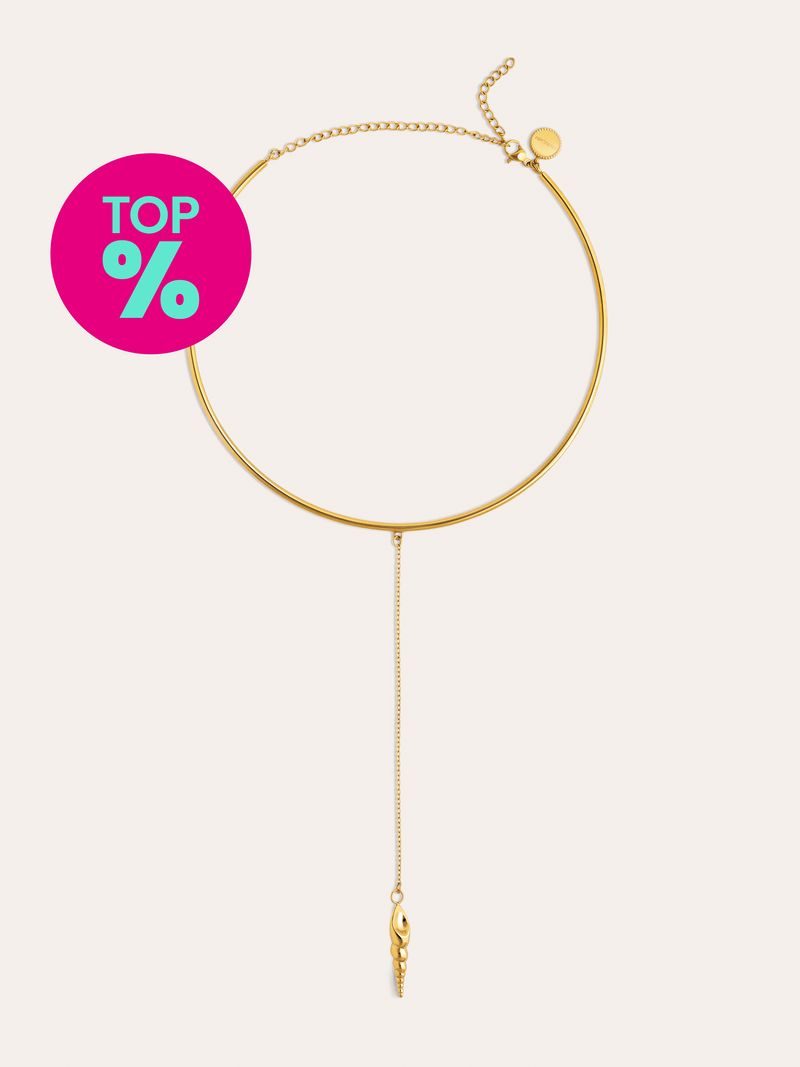 Choker Ítaca Acier Plaqué Or