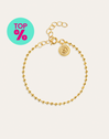 Pebbles Armband, vergoldet
