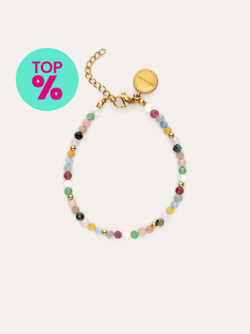 Altea Colors Armband, Edelstahl, vergoldet