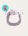 Set 3 Armbänder Sunset Spark aus Stahl