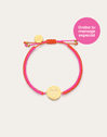 Bracciale Personalizzato Moon Tramonto Neon Acciaio Placcato Oro