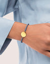 Pulsera personalizada Moon Marea Acero Baño Oro