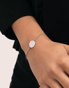 Personalisierbares Armband Little Moon aus Silber