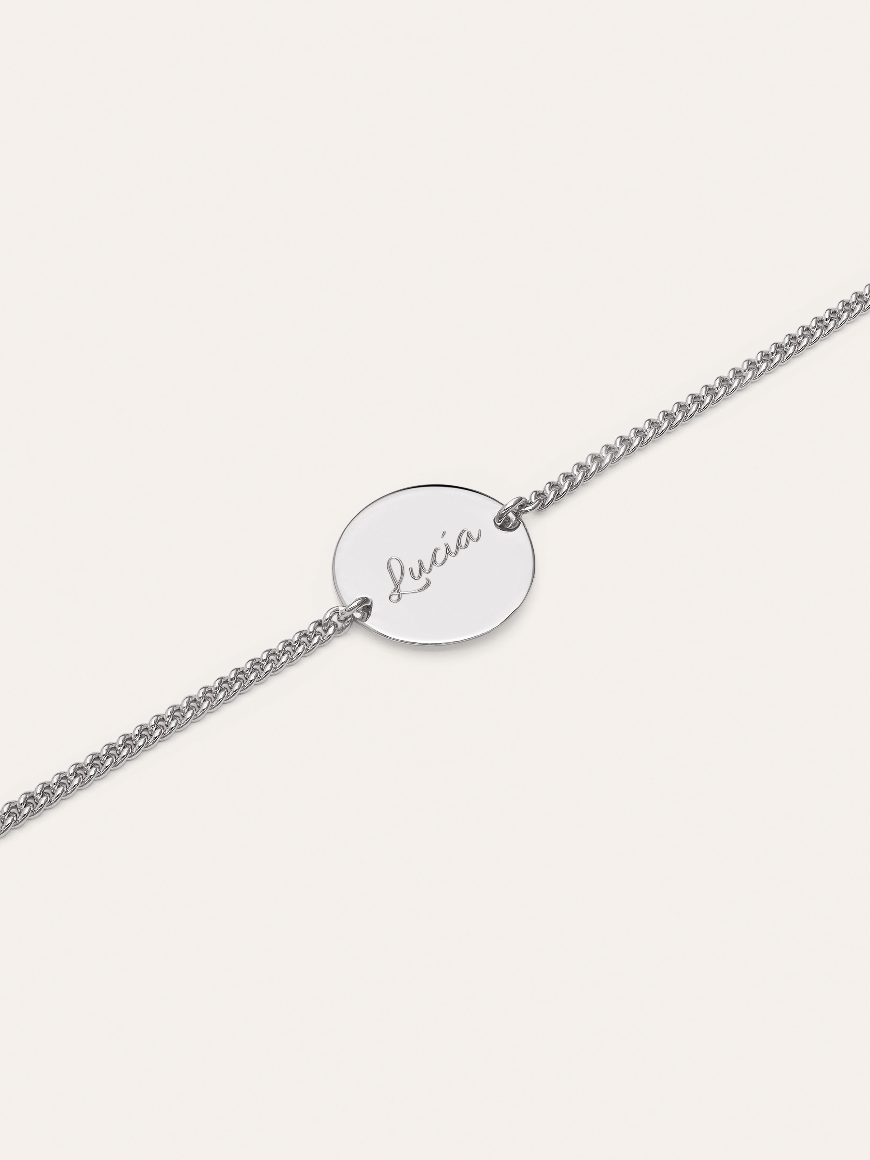Personalisierbares Armband Little Moon aus Silber