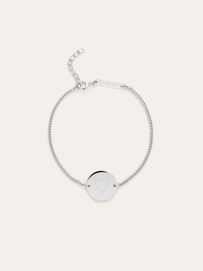 Personalisierbares Armband Little Moon aus Silber