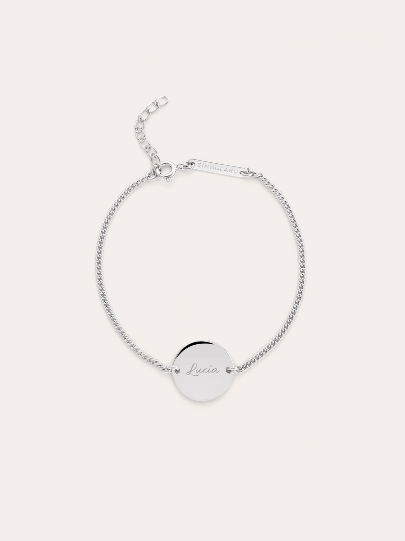Personalisierbares Armband Little Moon aus Silber