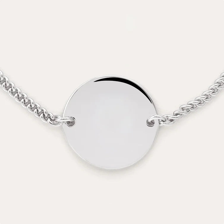 Personalisierbares Armband Little Moon aus Silber