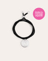 Pulsera Personalizada Huella Plata