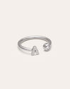 Anillo Personalizado Letter Spark Acero