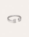 Anillo Personalizado Letter Spark Acero