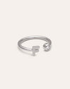 Anillo Personalizado Letter Spark Acero