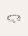 Anillo Personalizado Letter Spark Acero