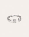 Anillo Personalizado Letter Spark Acero
