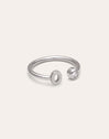 Anillo Personalizado Letter Spark Acero