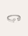 Anillo Personalizado Letter Spark Acero