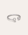 Anillo Personalizado Letter Spark Acero