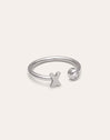 Anillo Personalizado Letter Spark Acero