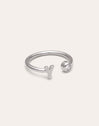 Anillo Personalizado Letter Spark Acero
