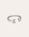 Anillo Personalizado Letter Spark Acero