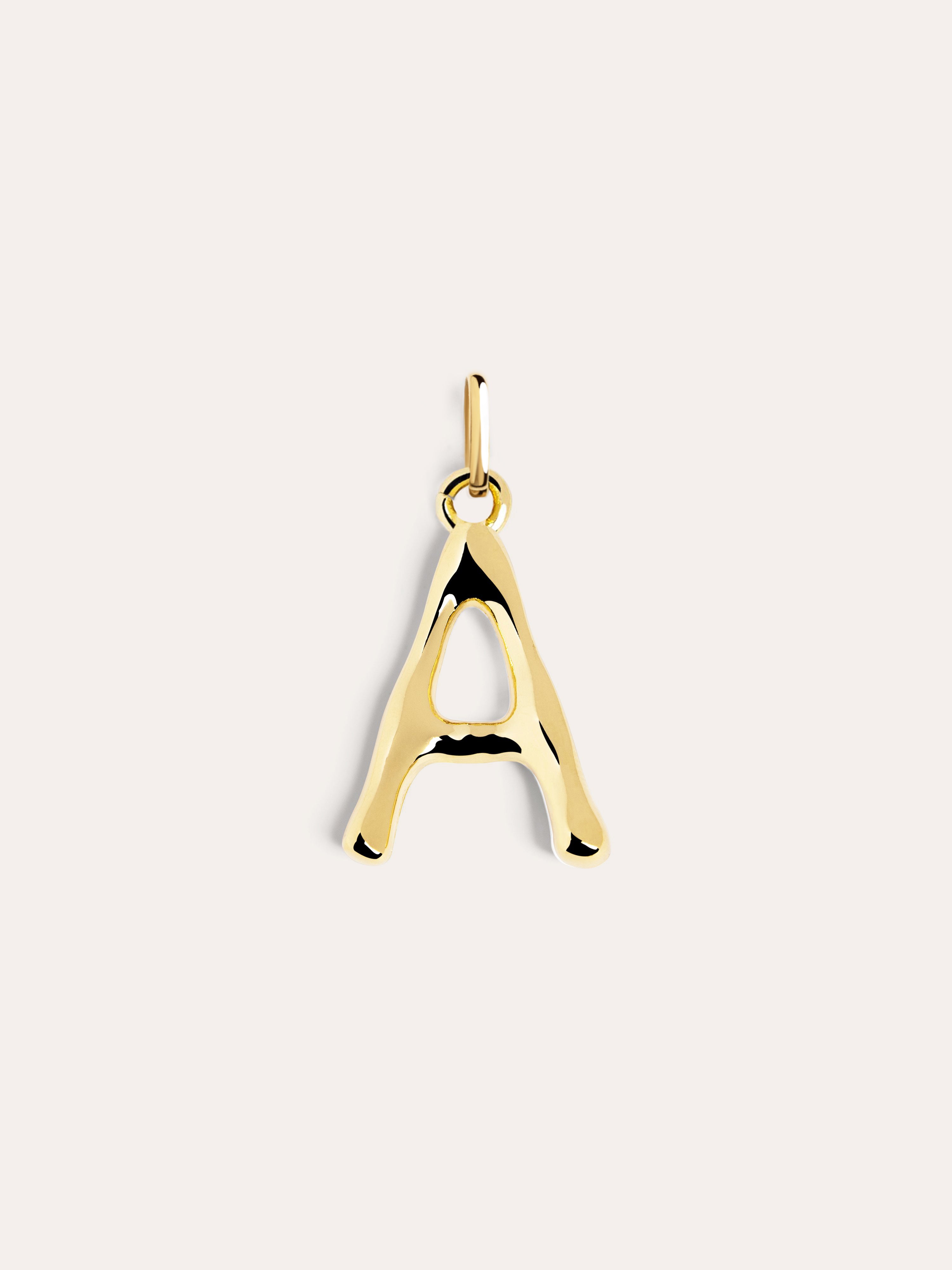 Letter XL Gold Charm