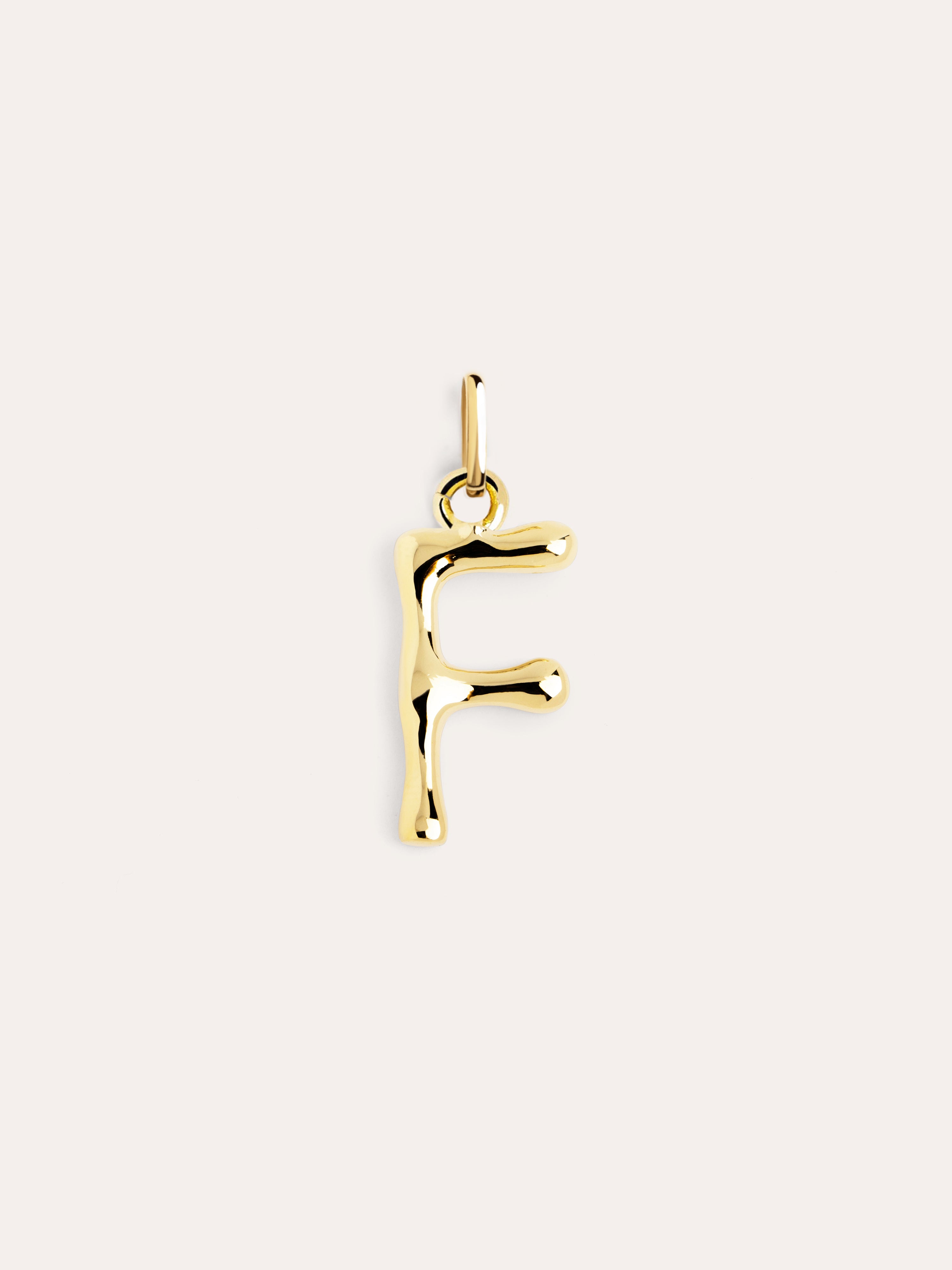 Letter XL Gold Charm