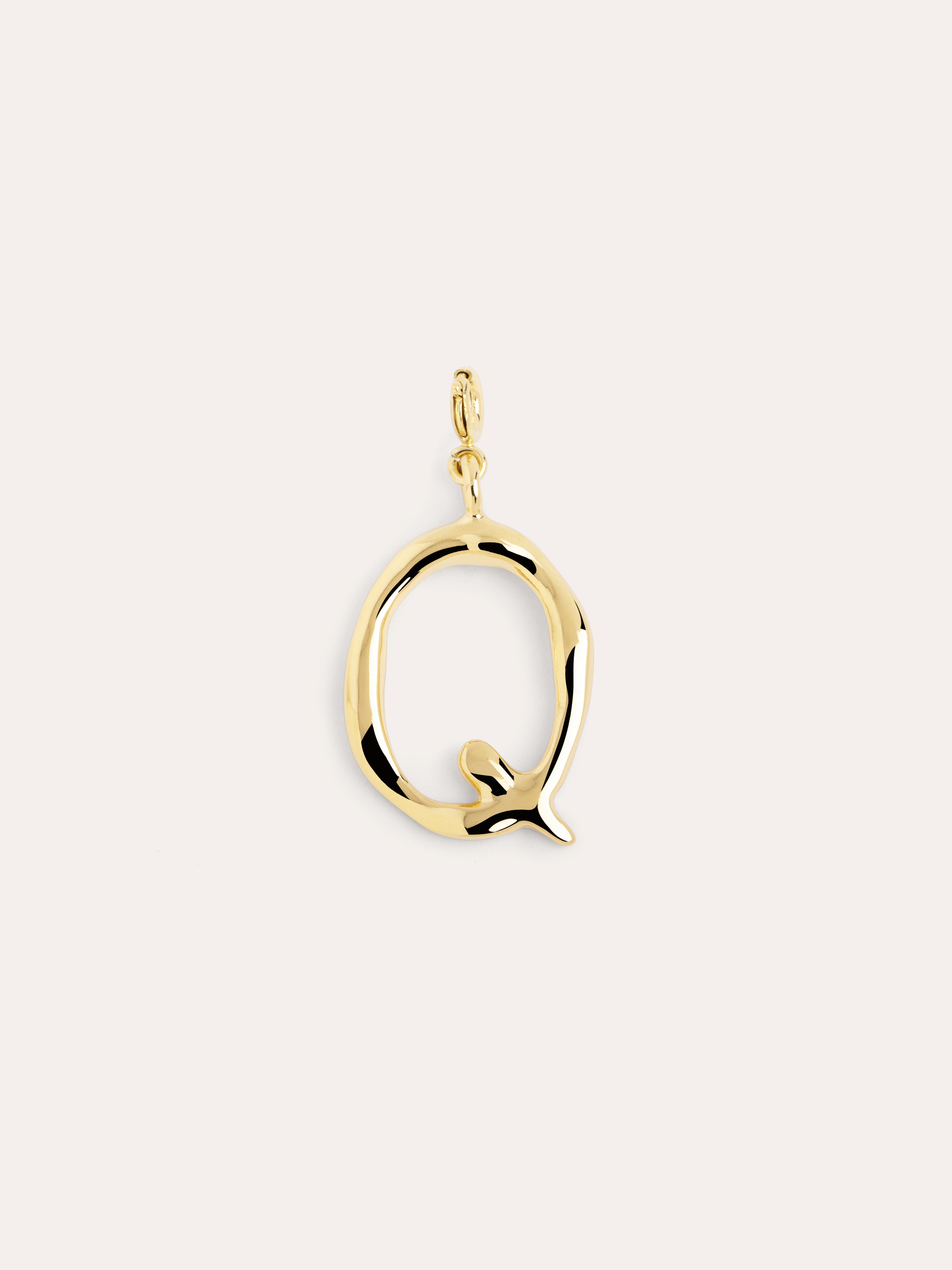 Letter XL Gold Charm