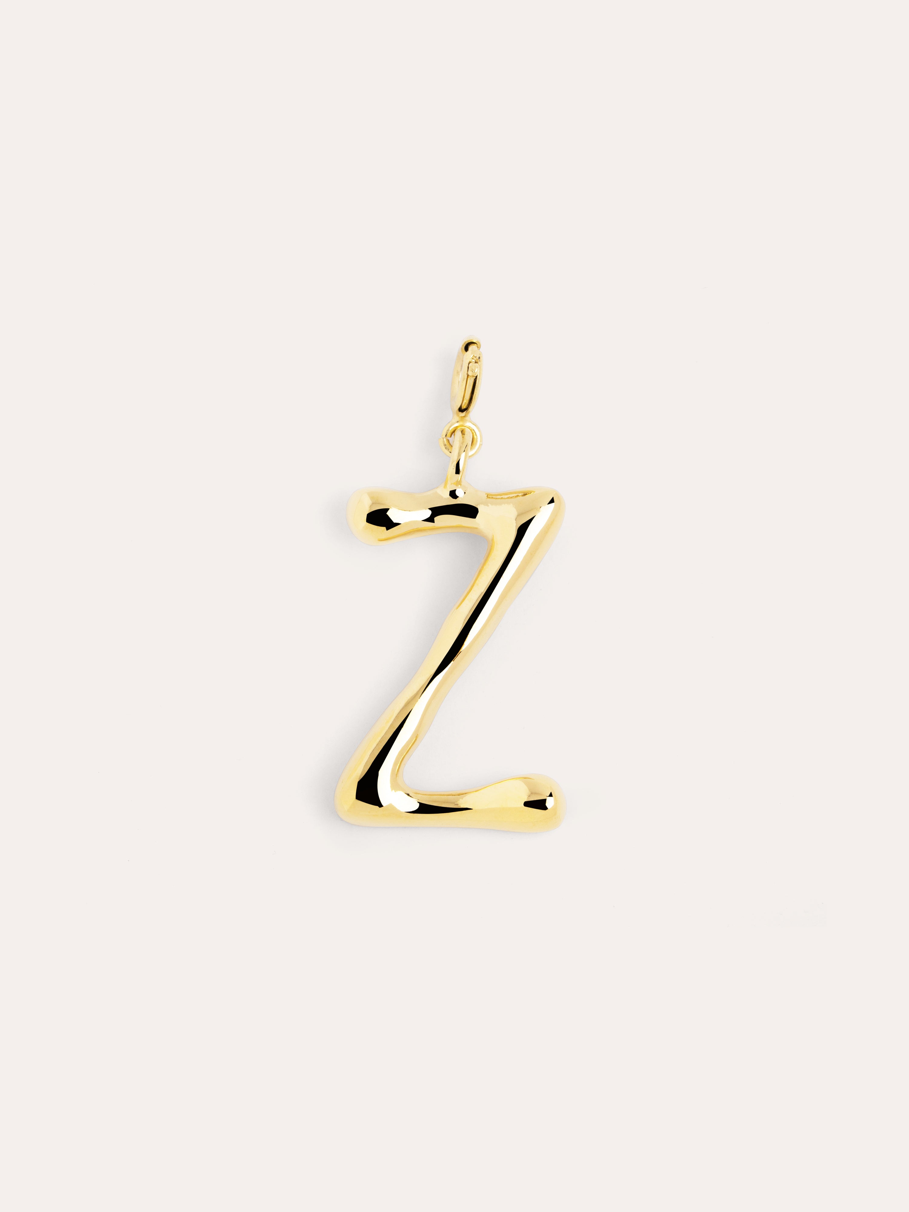 Letter XL Gold Charm