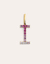 Charm Letter Spark Sakura 18K Gold Plated