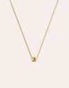 Single Letter Personalized Gold Necklace