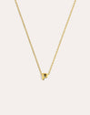 Single Letter Personalized Gold Necklace