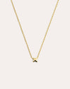 Single Letter Personalized Gold Necklace