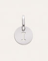 Mini Medallion Letter Acero