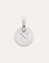 Mini Medallion Letter Acero