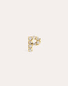 Letter Sparks Gold Single Earring