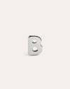 Letter Silver Single Earring