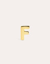 Letter Gold Single Earring