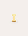 Letter Gold Single Earring